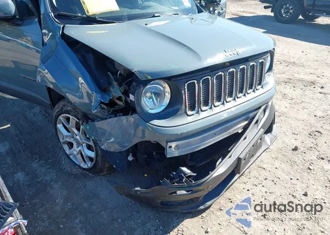 2017 Jeep Renegade Latitude 4X4 из США, поврежденный, VIN ZACCJBBB2HPE62943